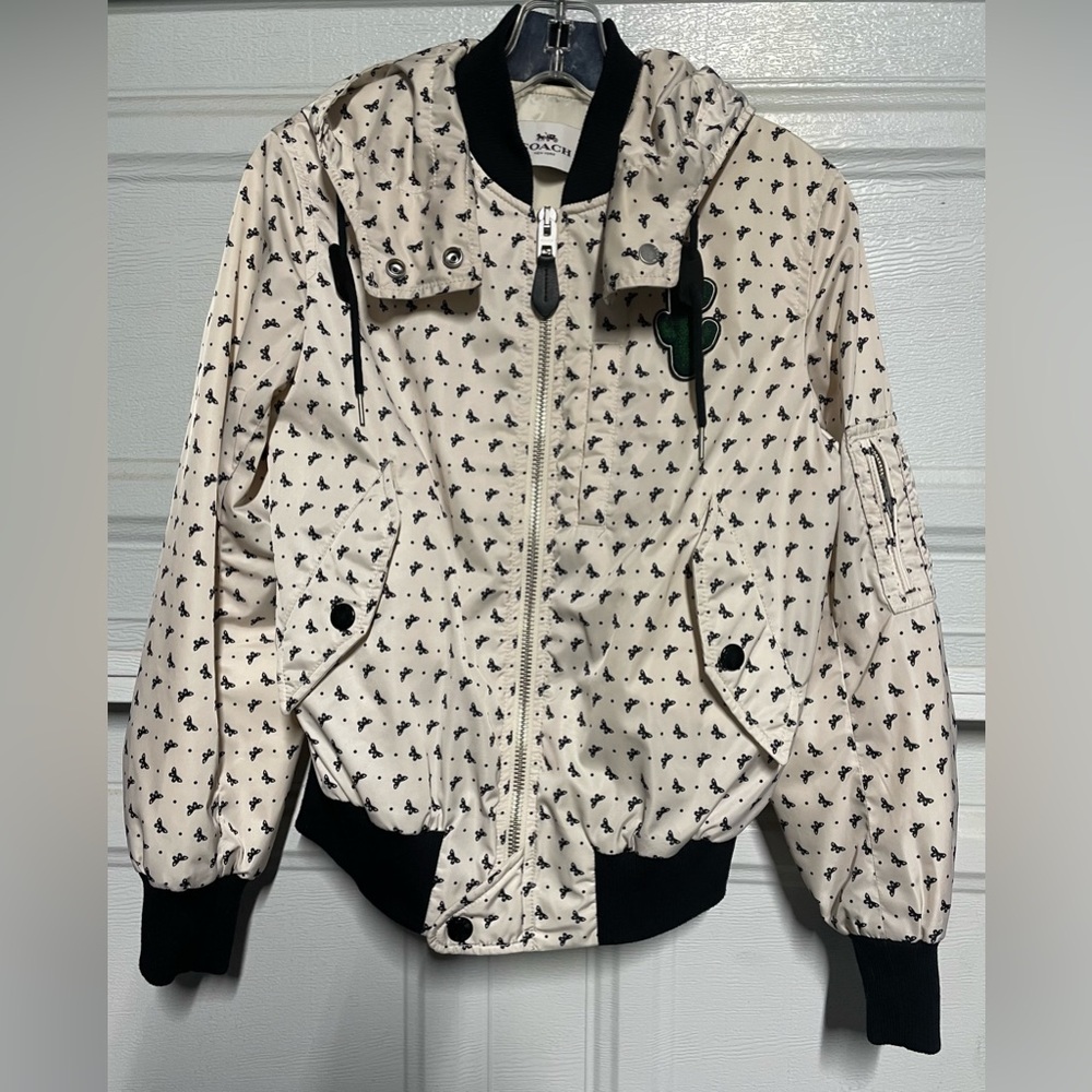 Coach butterfly bandana jacket